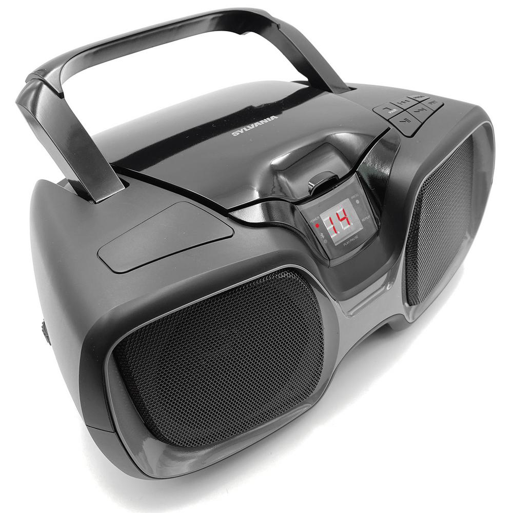 sylvania bluetooth cd boombox