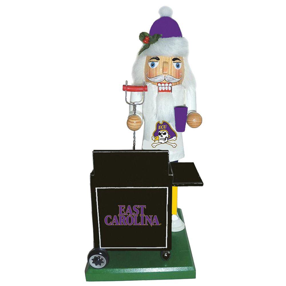 Santa's 12 in. East Carolina Tailgating NutcrackerECP060