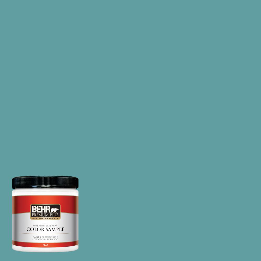 Behr Premium Plus 8 Oz Ppu13 05 Bali Bliss Flat Interior Exterior Ppu13 05 Bali Bliss Flat Interior Exterior