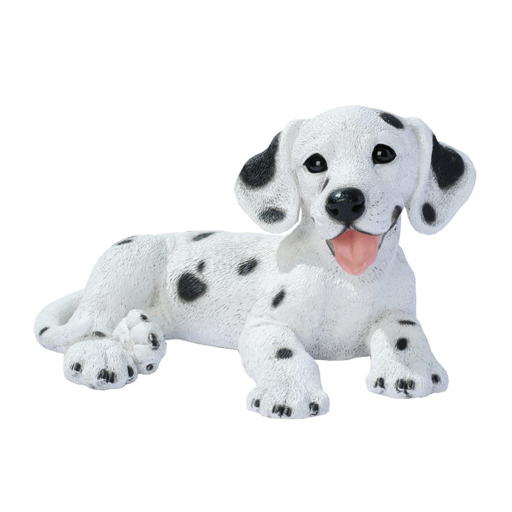 Design Toscano 5 In H Dalmatian Puppy Dog Statue Cf244 The Home Depot Dalmatian Puppy Dog Statue Cf244