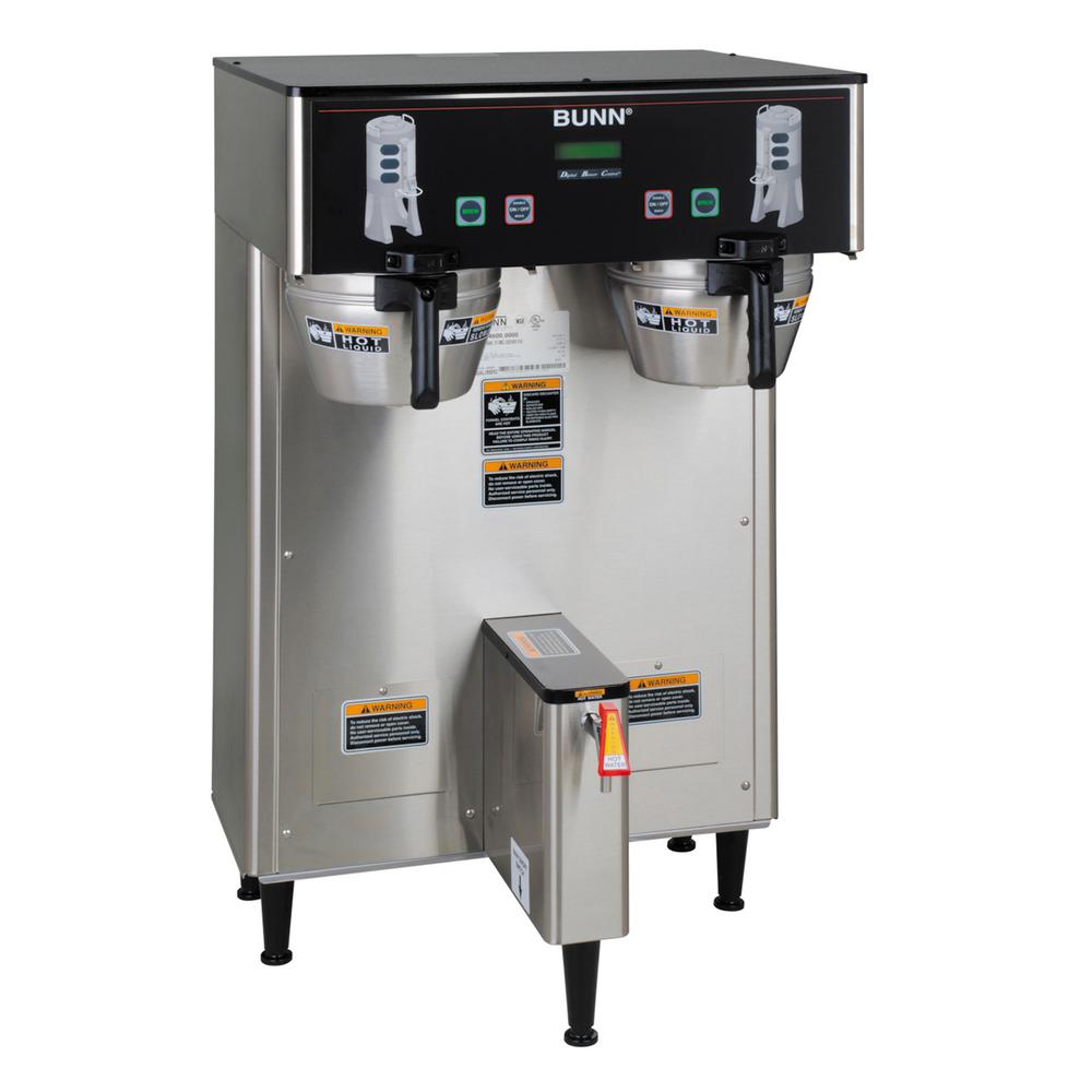 Bunn DUAL Brewise ThermoFresh DBC SST Coffee Brewer with Funnel Locks by Bunn