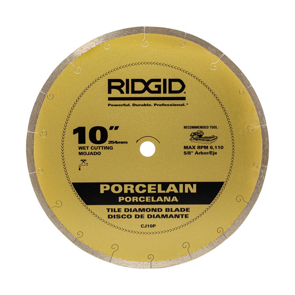 Photo 1 of 10 in. Premium Tile Diamond Blade