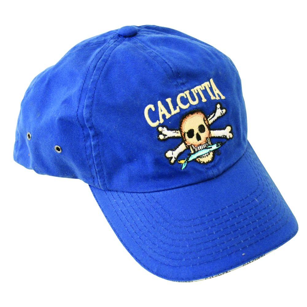 Calcutta Adjustable Strap Low Profile Baseball Cap in Royal Blue with