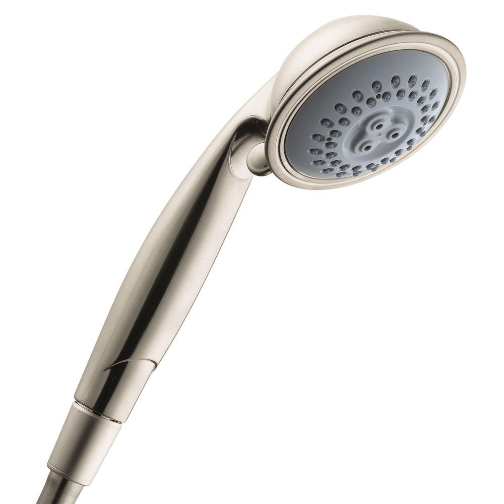 Hotel Spa 9-spray Hand Shower With On Off Pause Switch On Handle In 