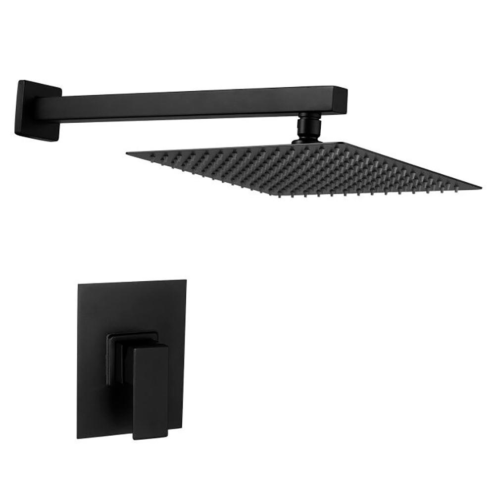 Black - Fixed Shower Heads - Shower Heads - The Home Depot