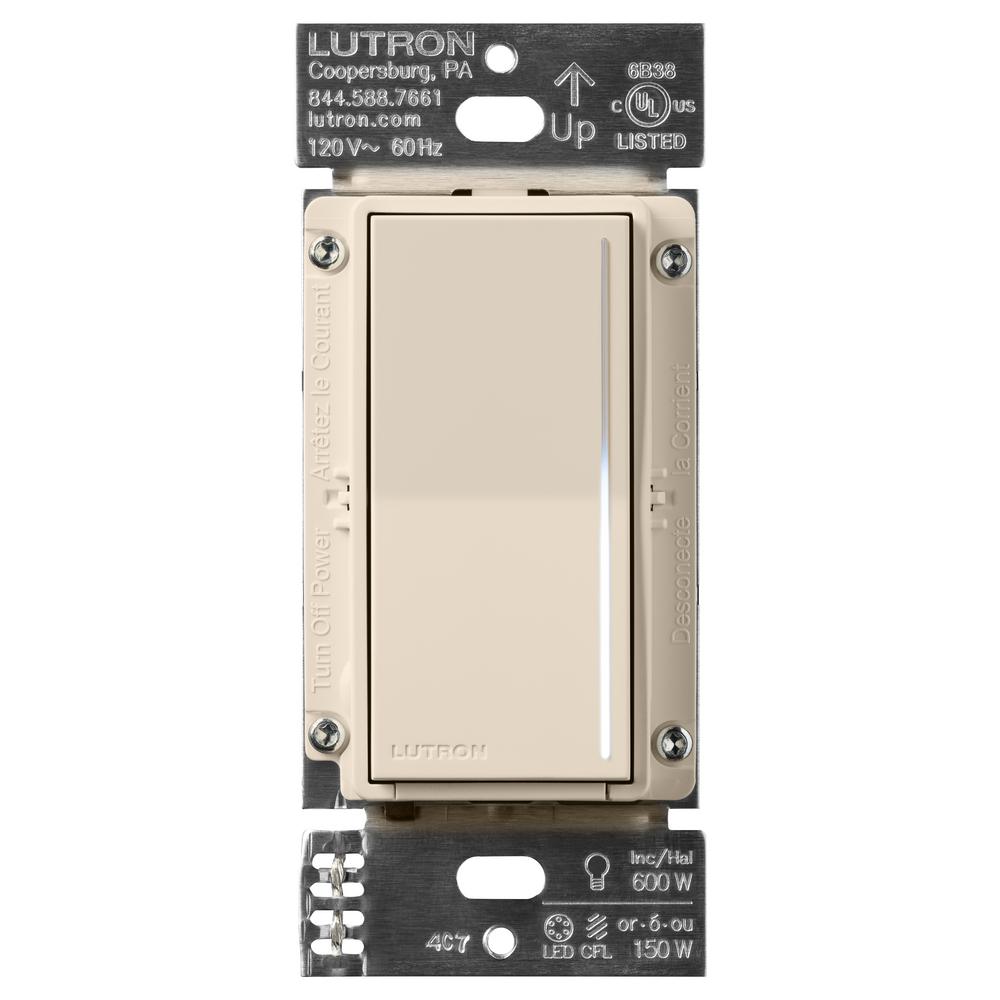 Lutron Sunnata Touch Dimmer with LED+ Advanced Technology, for LED