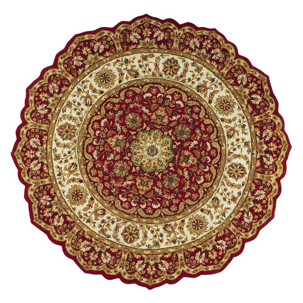 Home Decorators Collection Masterpiece Red 8 ft. Round ...