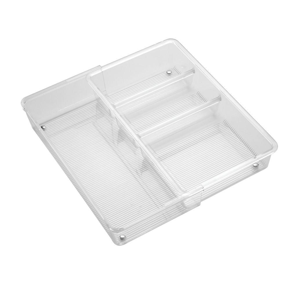 Interdesign Linus Expandable Drawer Organizer In Clear 67930 The