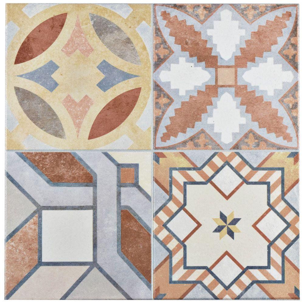 13 Ceramic Tile The Home Depot Ceramic Floor And Wall Tile 13 Sq