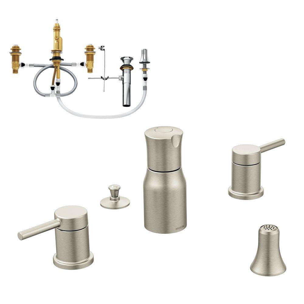 MOEN Align 2Handle Bidet Faucet Trim Kit with Valve in ChromeT5191