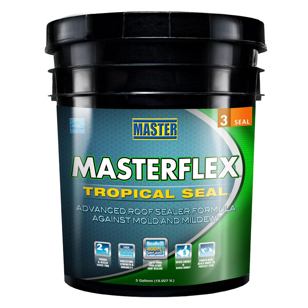 master-5-gal-masterflex-tropical-seal-asphalt-roof-coating-sealer