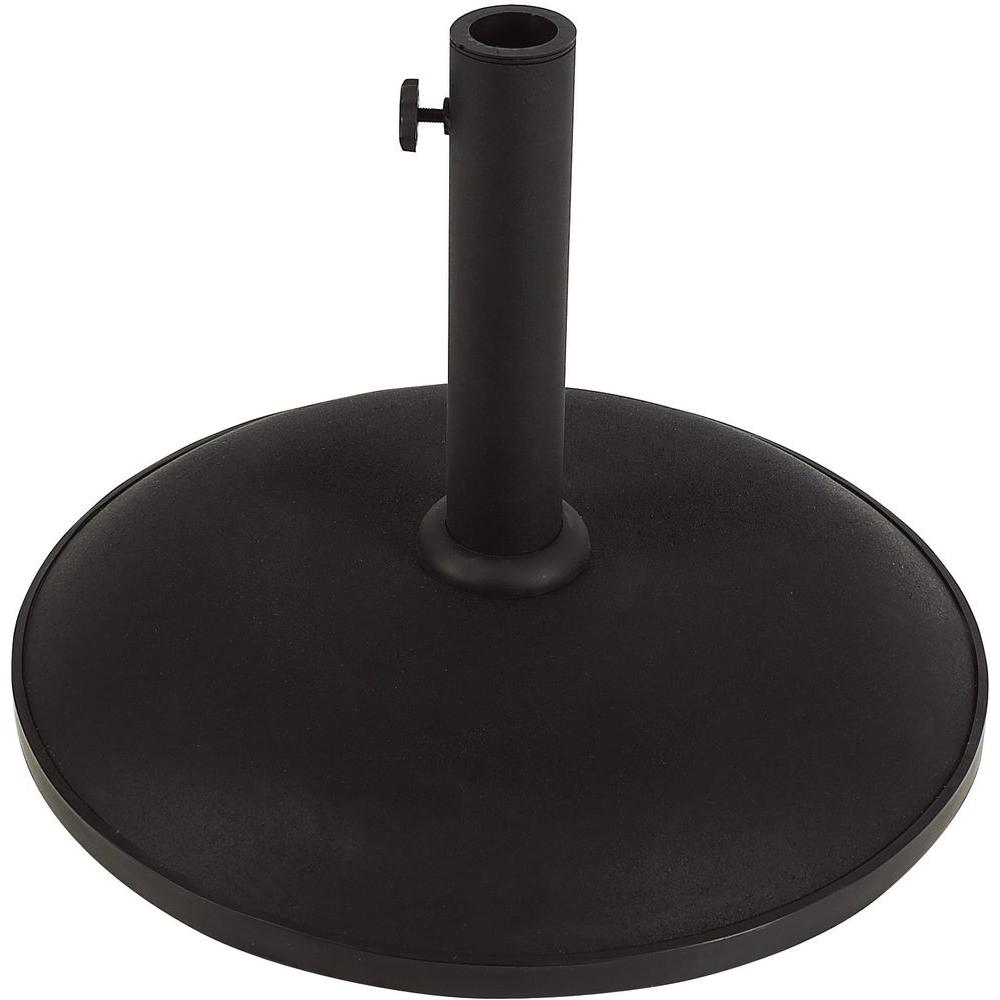 Fiberbuilt Umbrellas 55 Lb Concrete Patio Umbrella Base In Black