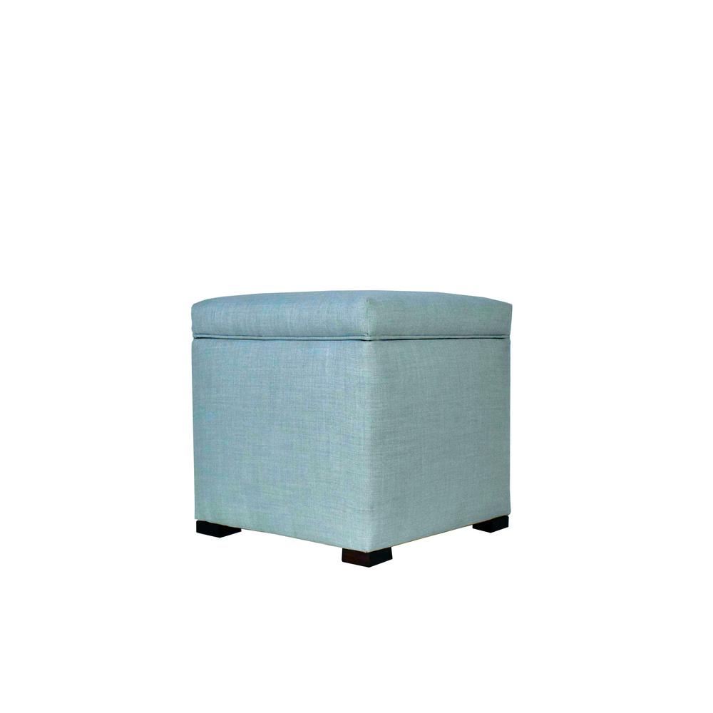 MJL Furniture Designs Tami Collection Fabric Upholstered Lift Top Cube Storage Ottoman HJM100 Series Dark Gray TAMI-HJM100-3 Ottoman Foot Rest
