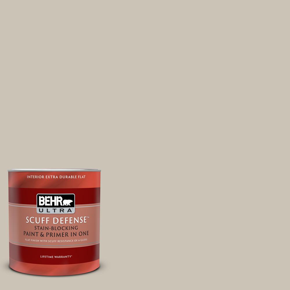 BEHR ULTRA 1 qt. PPU508 Sculptor Clay Extra Durable Flat
