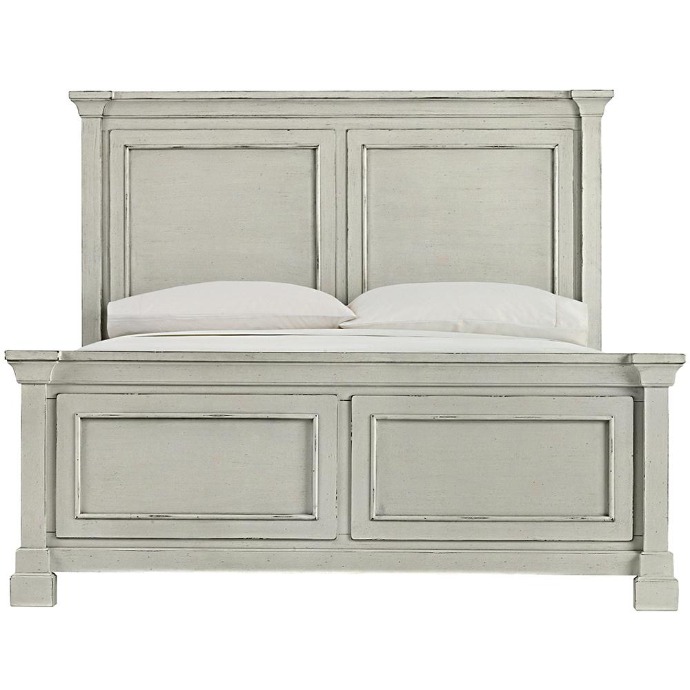 Bridgeport Antique Grey Queen Bed 1872500270 The Home Depot