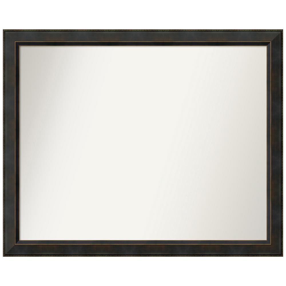 Amanti Art Choose your Custom Size 42.38 in. x 34.38 in. Signore Bronze Wood Decorative Wall Mirror was $467.46 now $274.86 (41.0% off)