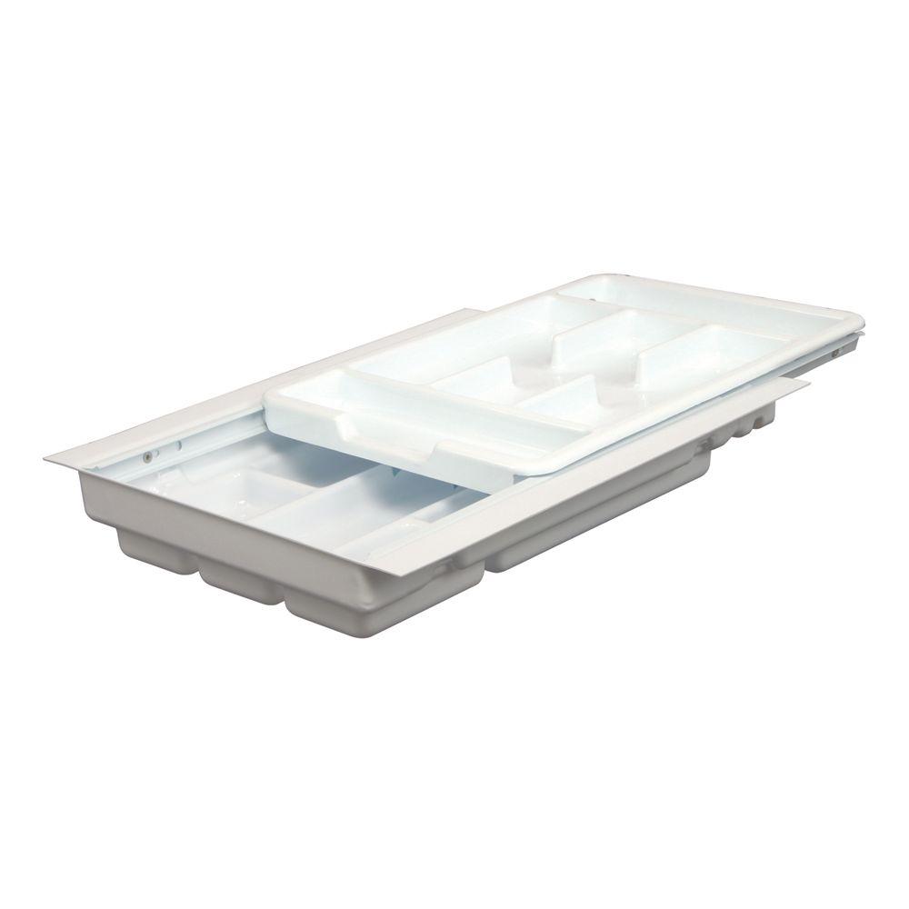 Knape & Vogt 3.25 in. x 14.75 in. x 19.25 in. Double Tiered Tableware