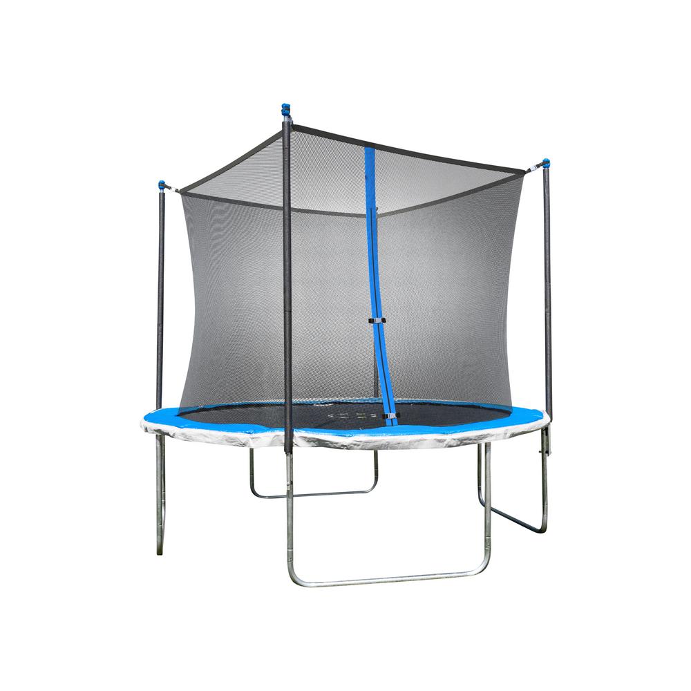 Sportspower Trujump 10 ft. Trampoline wtih 4Pole EnclosureSTR10FT4P
