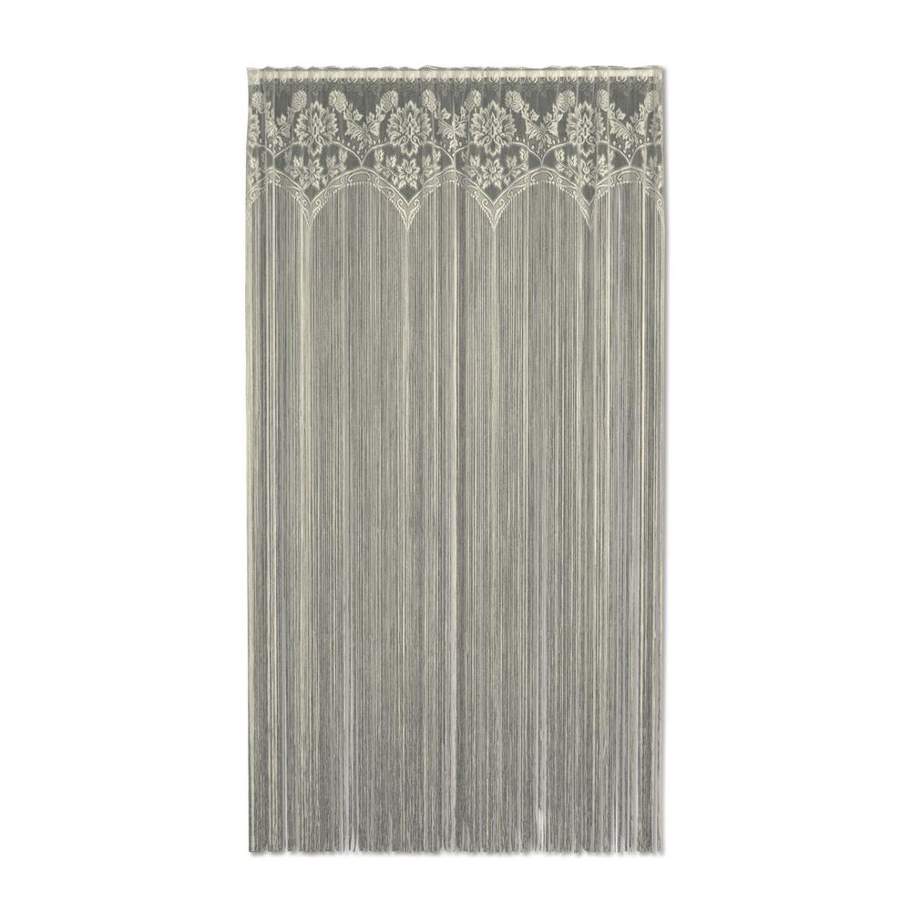 Heritage Lace Semi Opaque Gala 84 In L Polyester Valance In Ecru