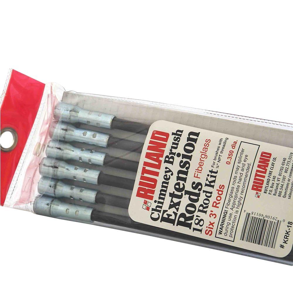 Rutland 6 in. Chimney Sweep Round Cleaning Poly Brush-16906 - The ...