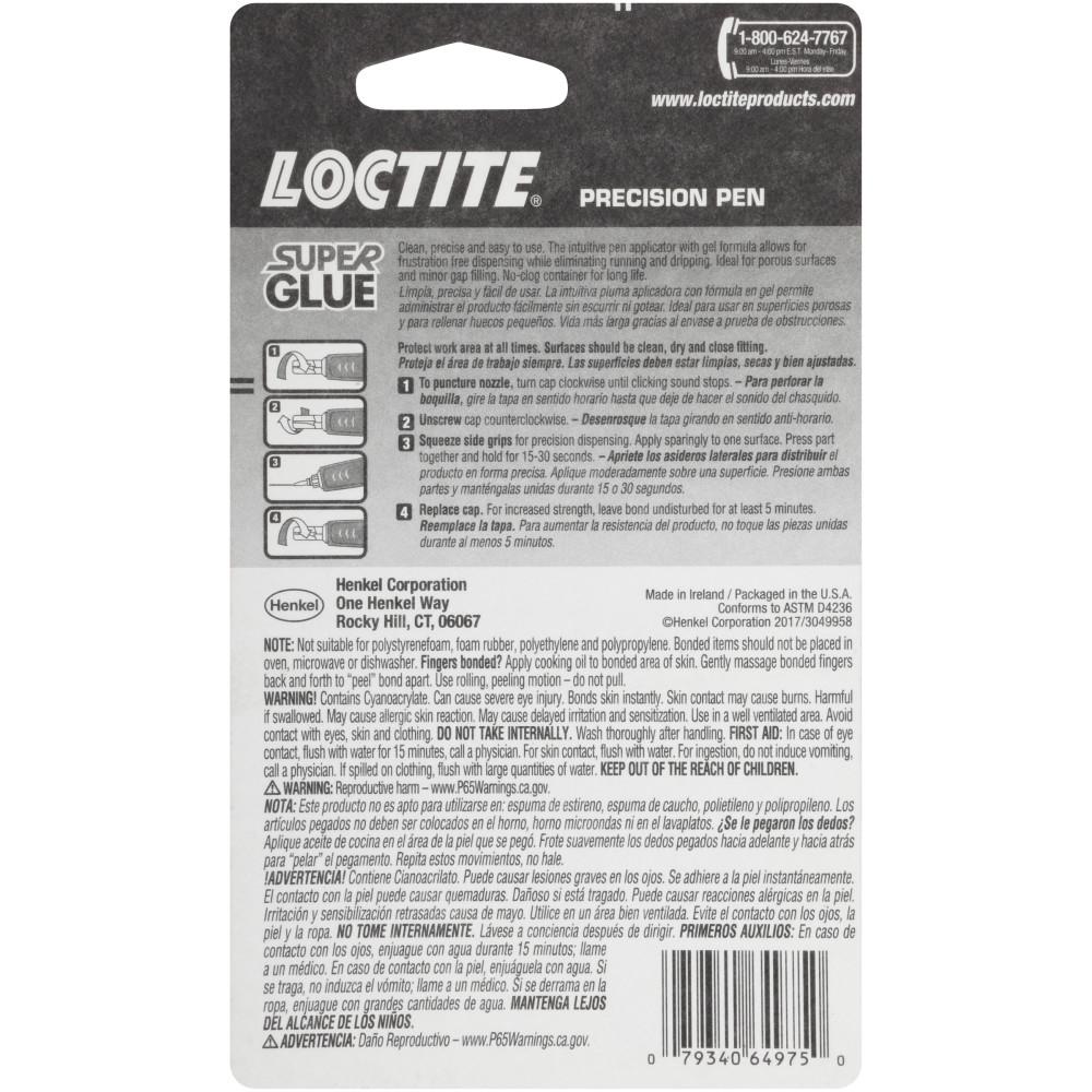 Loctite Precision Pen 4g Gel Super Glue 2066118 The Home Depot