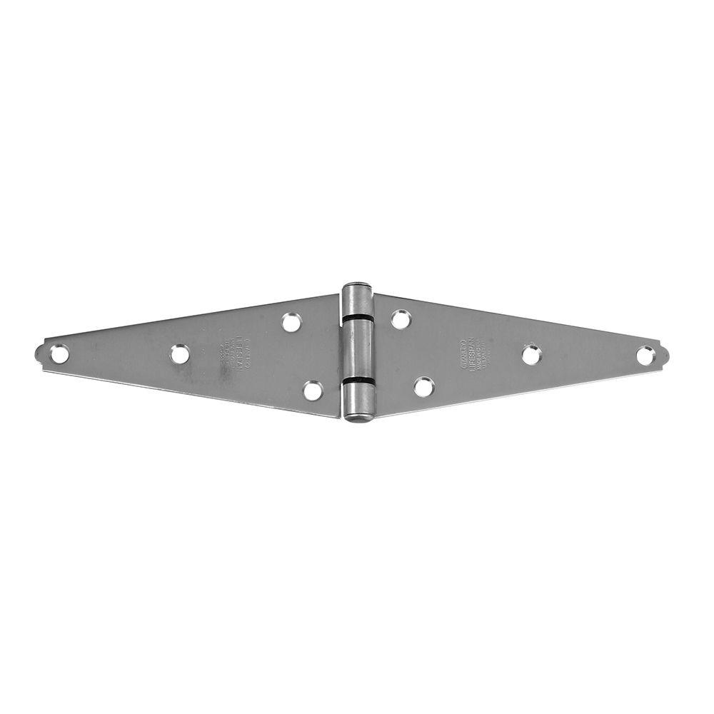 StanleyNational Hardware 6 in. Stainless Steel Heavy Strap HingeCD902