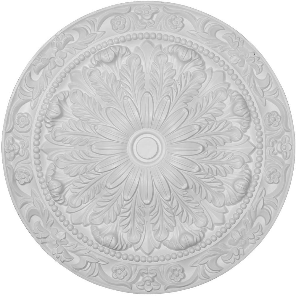 Ekena Millwork 37 3 8 In Metz Ceiling Medallion Cm37me The Home