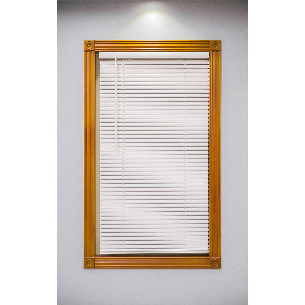 alabaster vinyl mini cordless blind