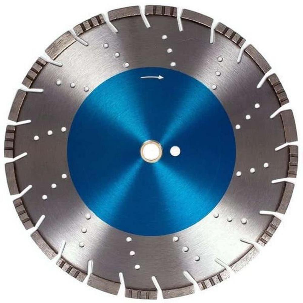 EDiamondTools 20 in. Concrete, Segmented Rim, All Purpose Diamond Saw Blades, 7-5/8 in. Cutting Depth, Wet or Dry, 1 in. Arbor