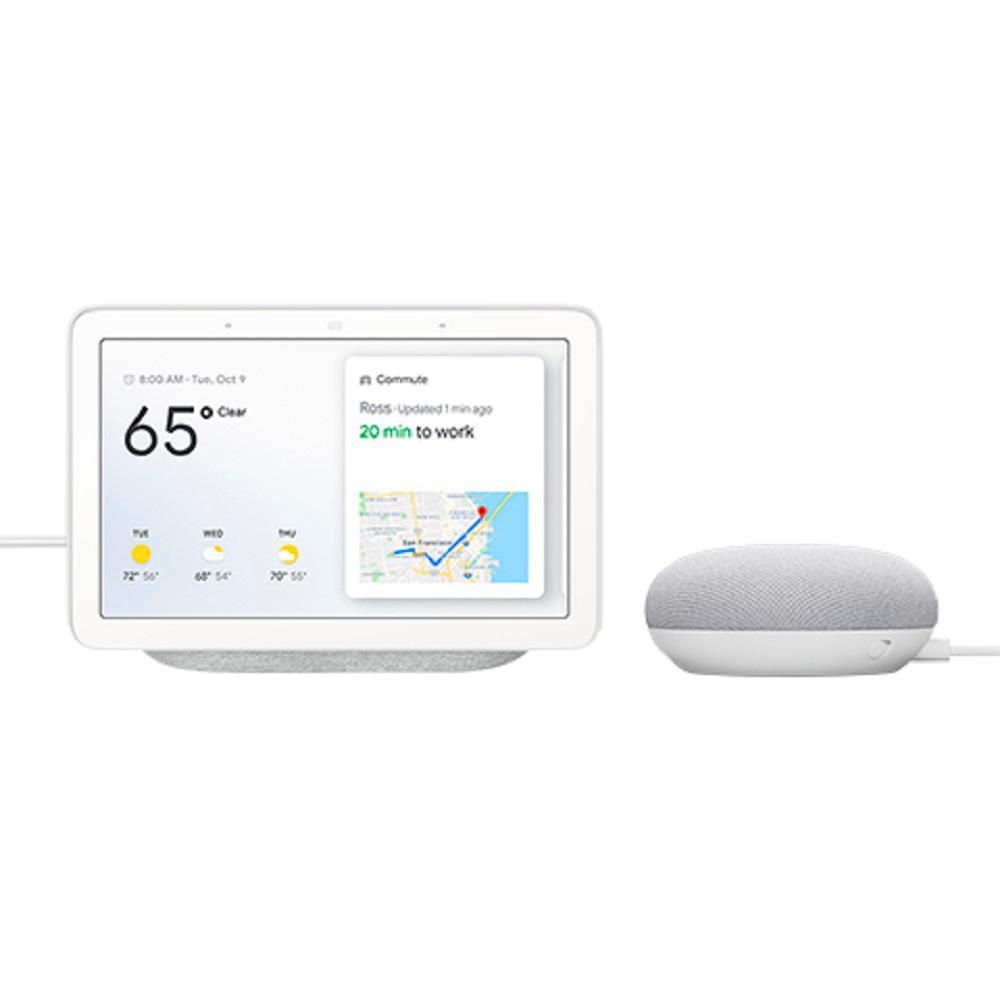 Google Nest Hub in Chalk with Home Mini in Chalk was $178.0 now $118.99 (33.0% off)