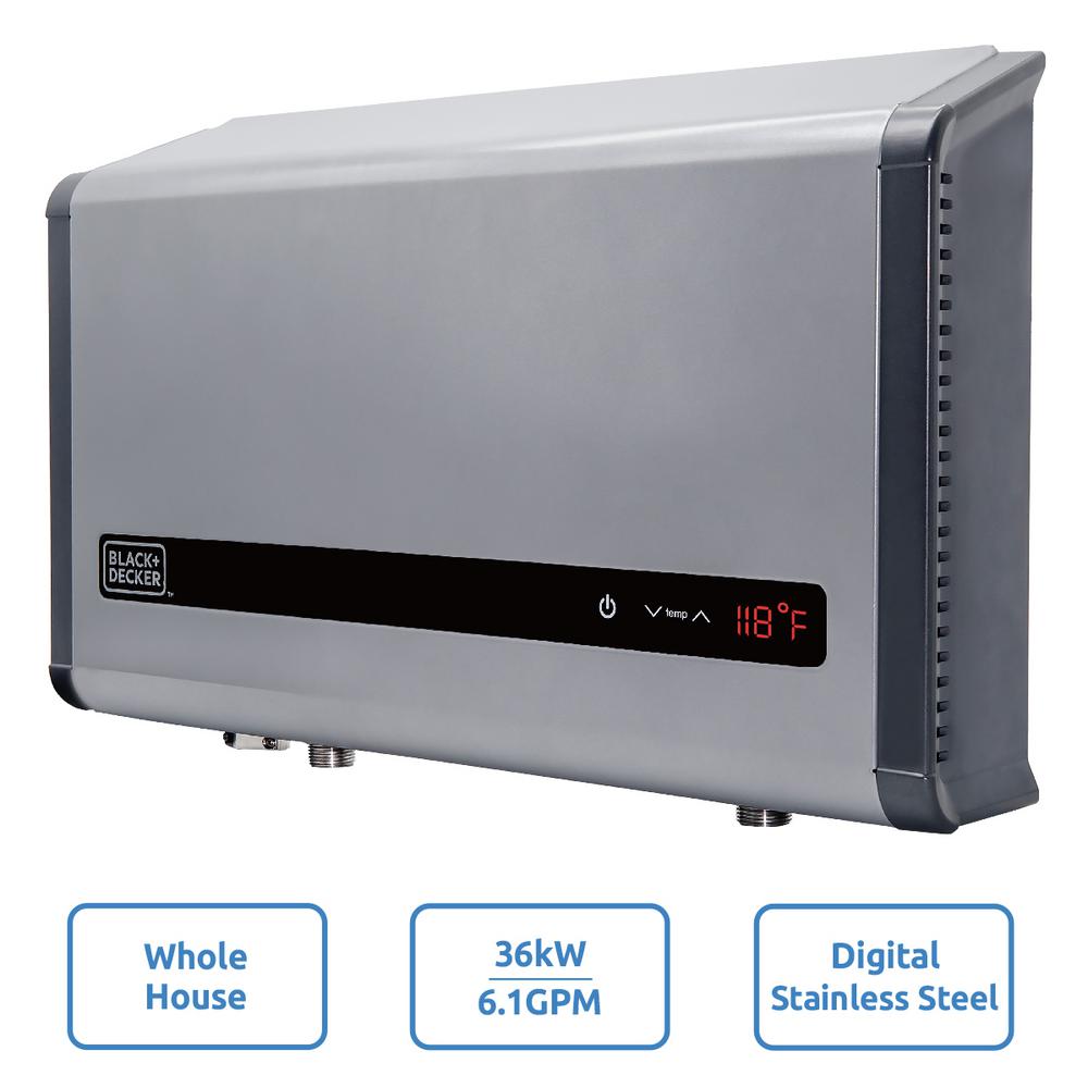 27000 - tankless electric water heaters - water heaters - the home depot