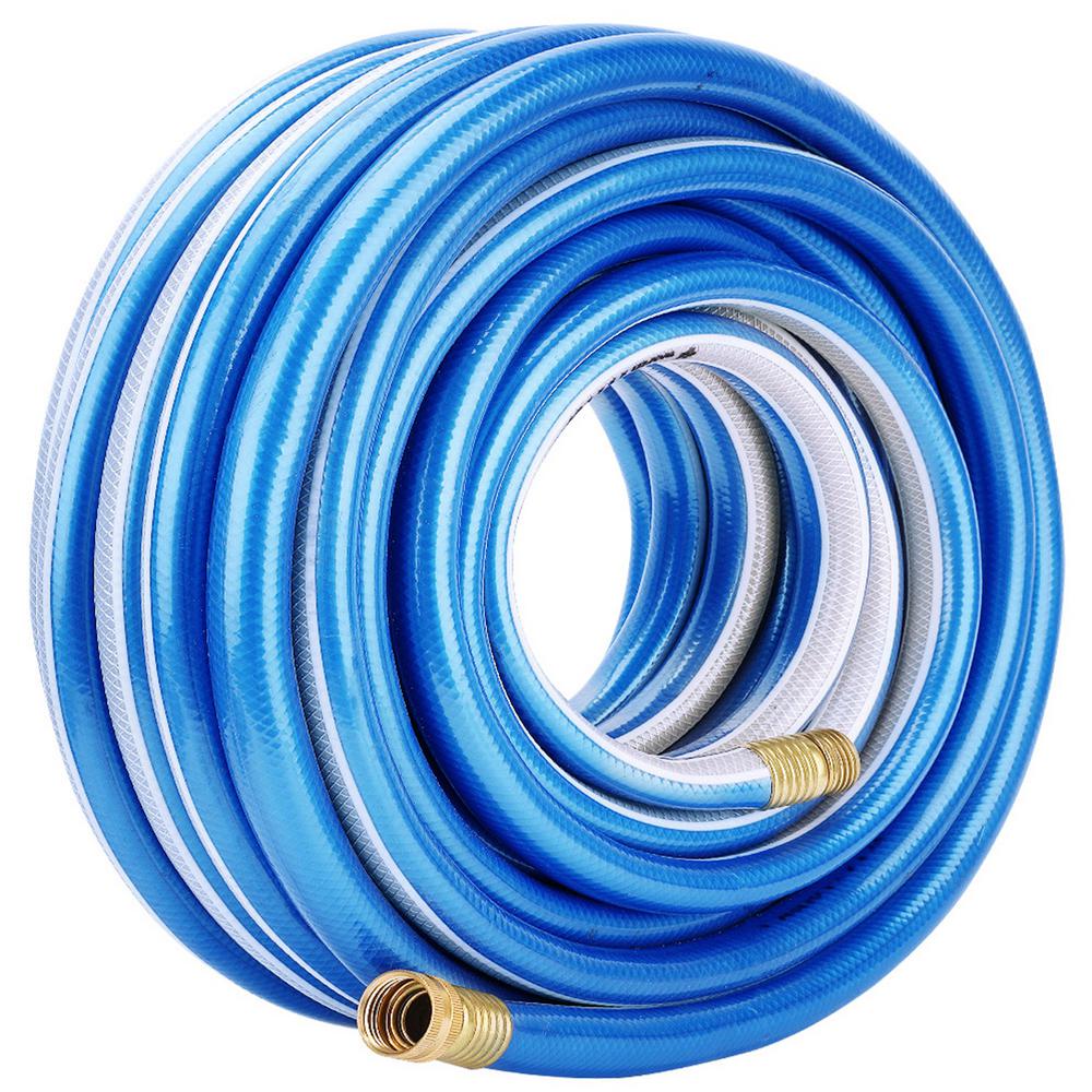 Worth Garden 3/4 in. Dia x 75 ft. Blue and White HeavyDuty 4Star
