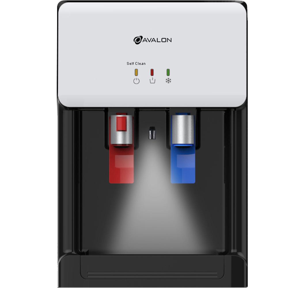 Avalon Water Cooler Countertop Self Cleaning Bottleless Filter Hot Cold White eBay
