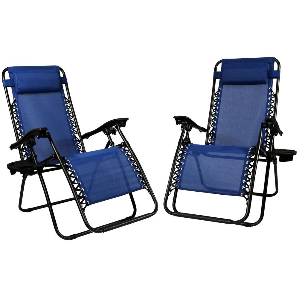 Zero Gravity Chair Navy Blue