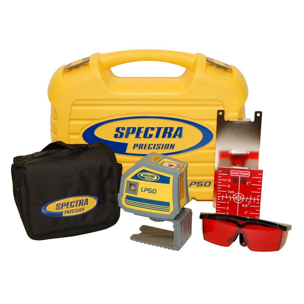 Spectra Precision 5Beam SelfLeveling Laser PointerLP50 The Home Depot