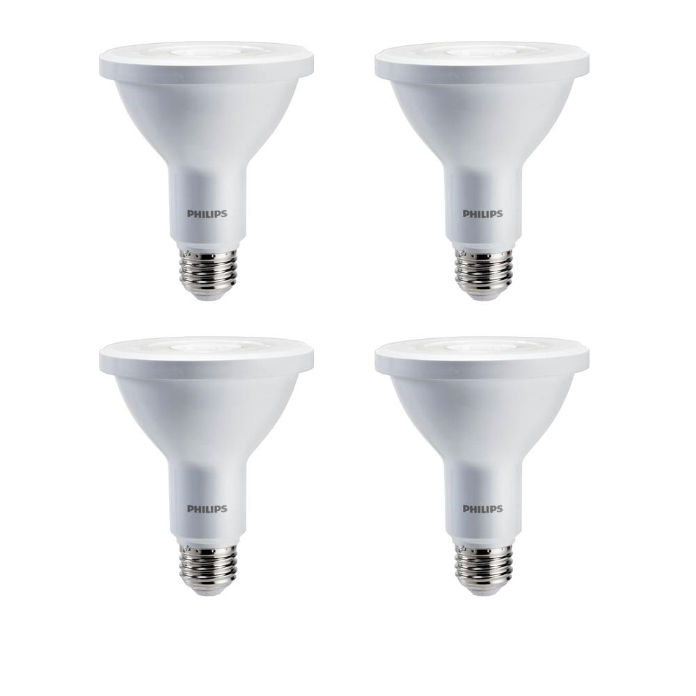 Par30l Indoor Outdoor Flood And Spot Led Bulbs Light 75 Watt Equivalent Par30l Indoor Outdoor Led Light Bulb Daylight 4 Pack