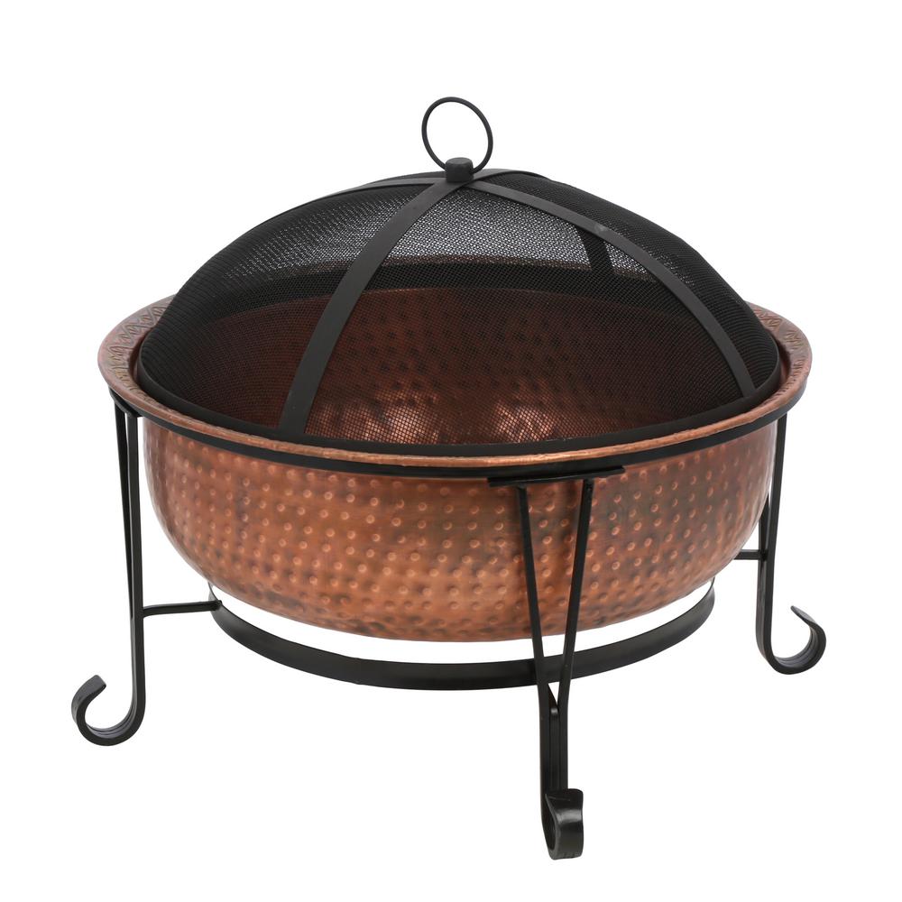 CobraCo Vintage Copper Fire Pit-FTCOPVINT-C - The Home Depot