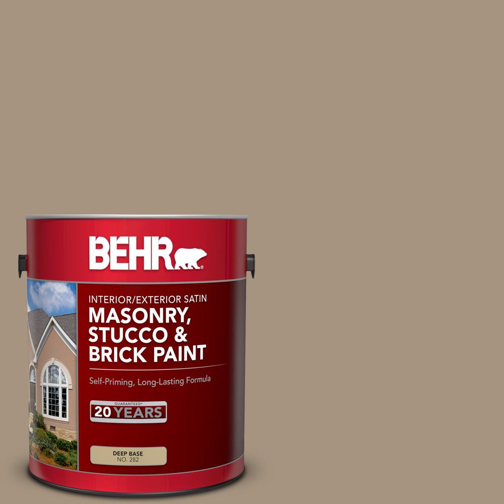BEHR 1 gal. PPU75 Pure Earth Satin Interior/Exterior