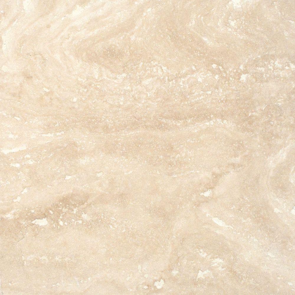 12x12 Travertine Tile Natural Stone The Home Depot Ivory 12 In X Honed Travertine Floor And Wall Tile 5