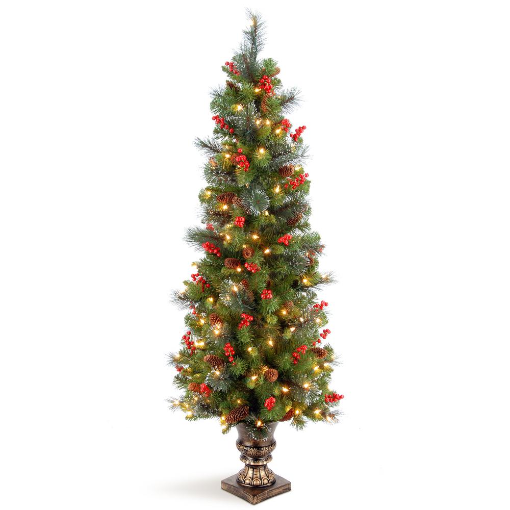 5ft christmas tree with lights