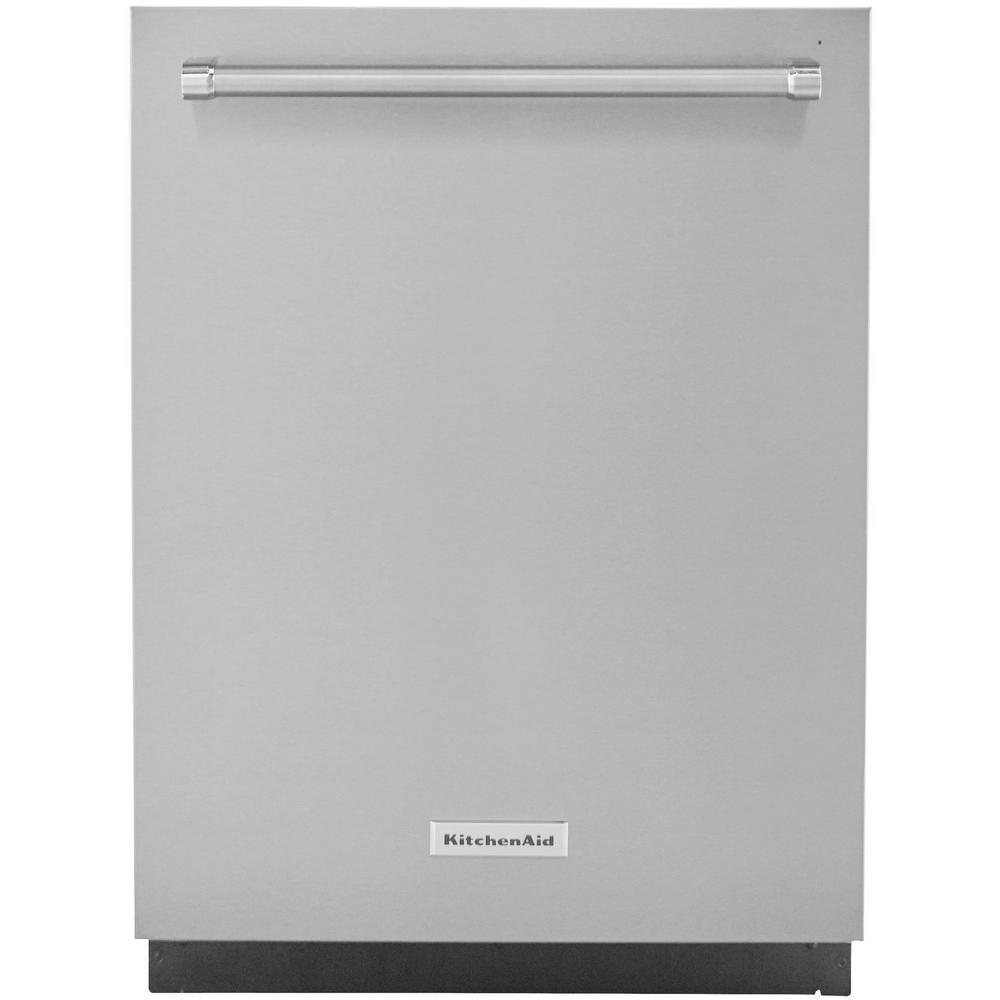 Kitchenaid Top Control Built In Tall Tub Dishwasher In Printshield