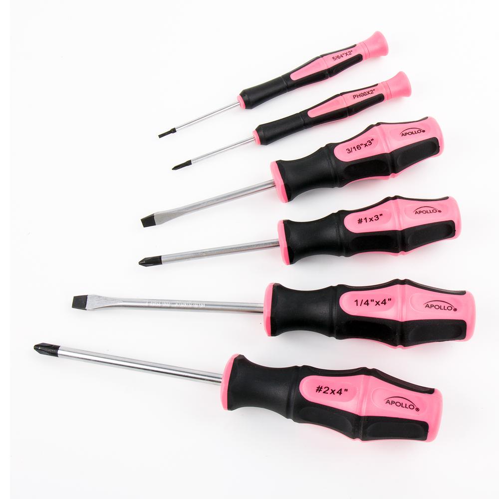 Pink Screwdriver Sets Hand Tool Sets The Home Depot
