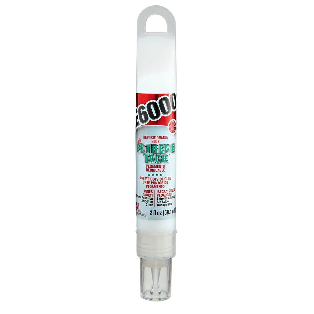 E6000 Extreme Tack 2 fl. oz. Clear Glue (6Pack)565100 The Home Depot