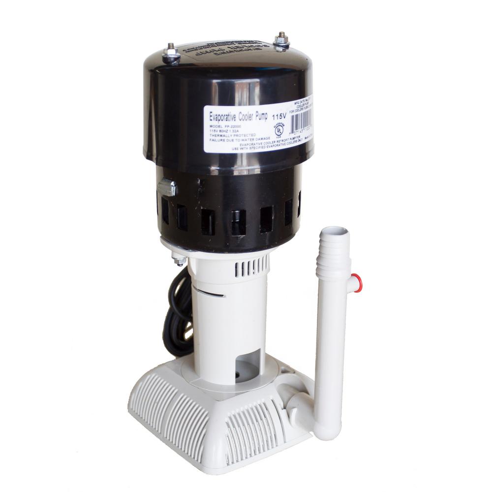 Hessaire 115 Volt 60hz 15000 Cfm Evaporative Cooler Swamp Cooler Pump Fp22000 The Home Depot 5945