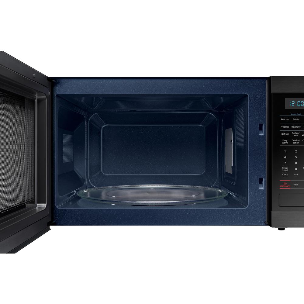 Samsung 1 9 Cu Ft Countertop Microwave With Sensor Cook In