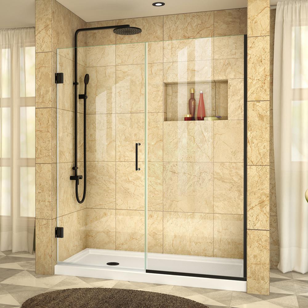 DreamLine Unidoor Plus 59 in. to 591/2 in. x 72 in. SemiFrameless