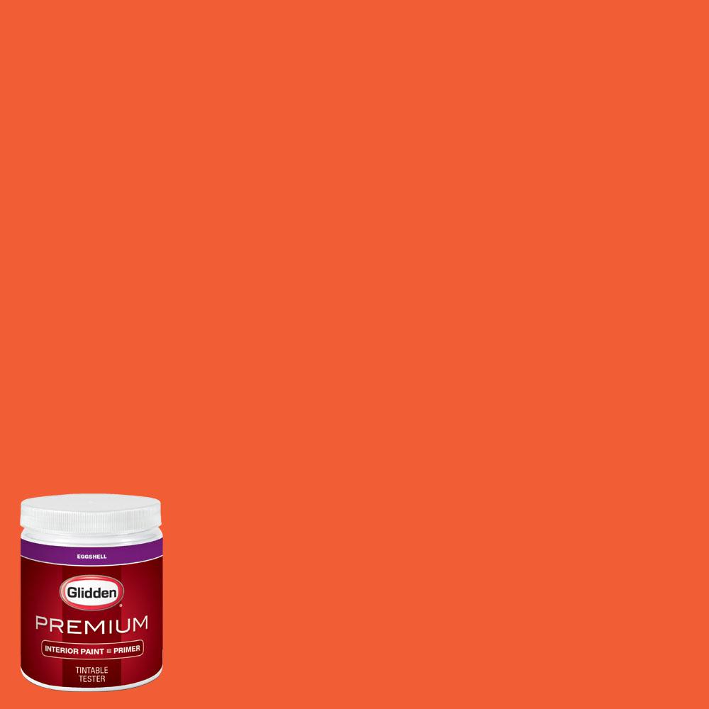 Glidden Premium 8 oz. NFL172B Denver Broncos Orange Eggshell Interior