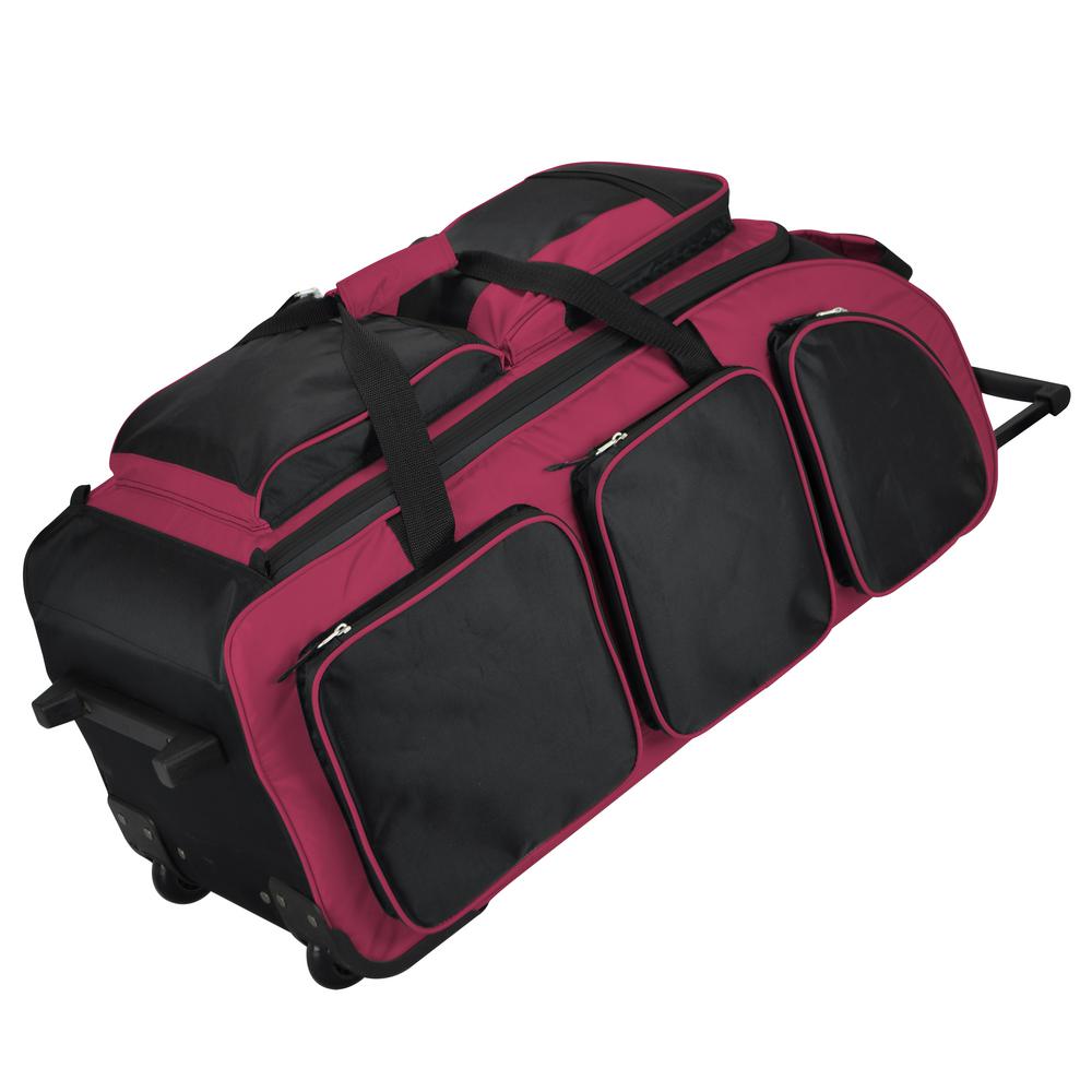 Travelers Club 30 in. MultiPocket Upright Rolling Duffel Bag 85130640
