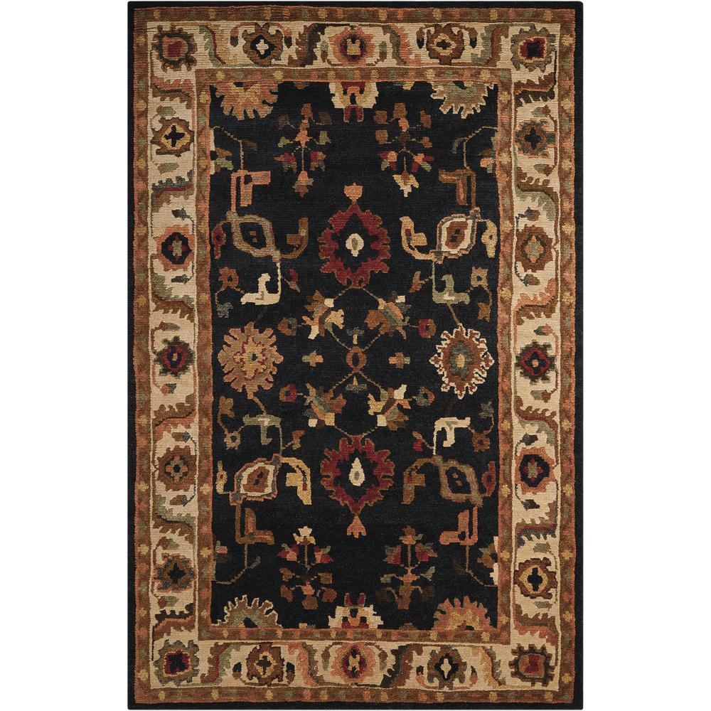 Nourison Tahoe Black 9 Ft X 12 Area Rug