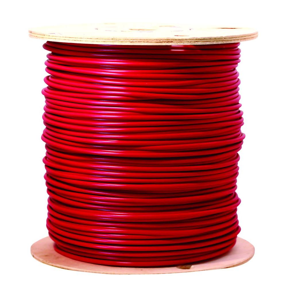 Southwire 1000 ft. 8 Red Stranded CU GPT Primary Auto Wire-55665301
